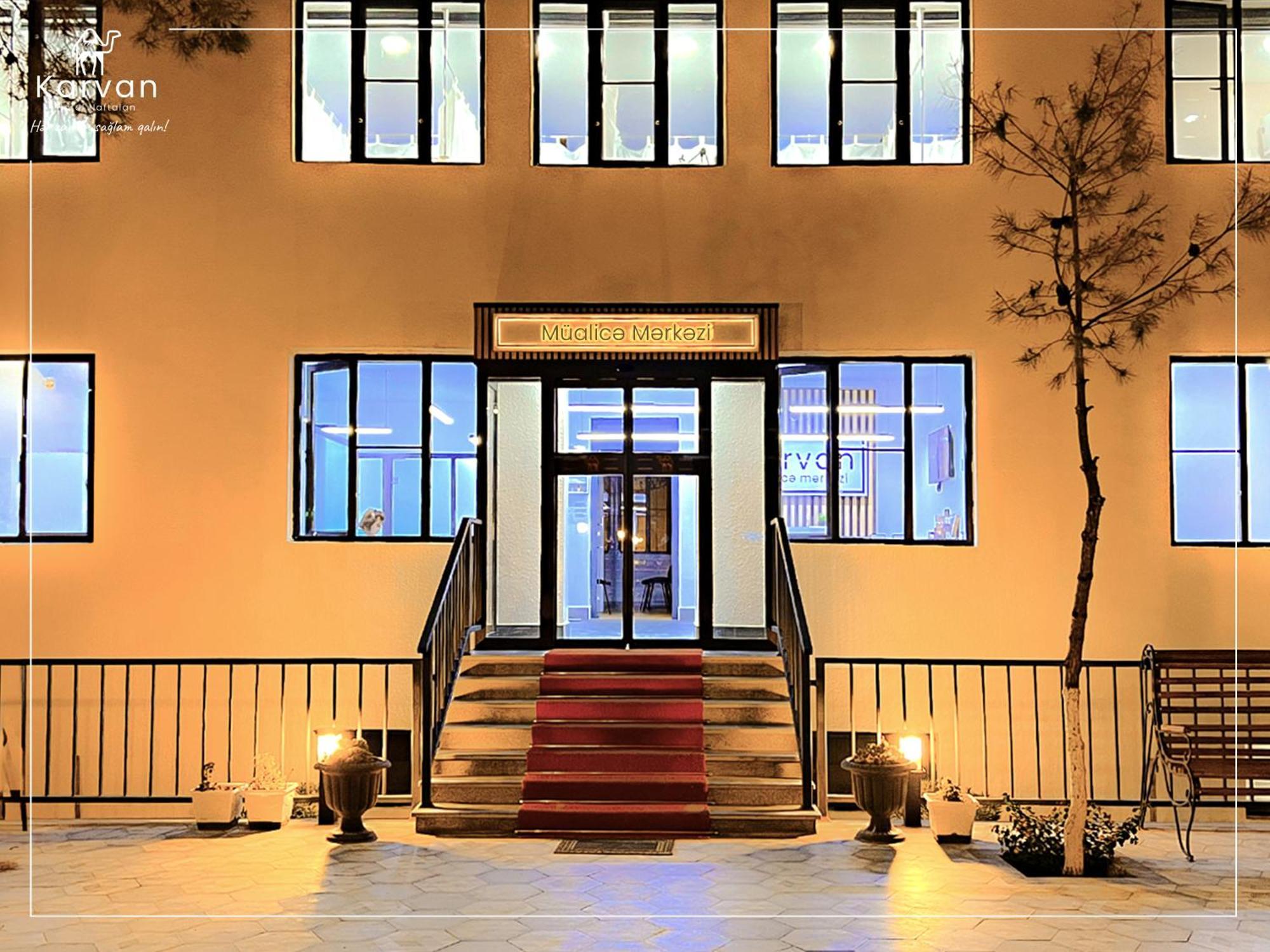 Karvan Hotel-Sanatorium ナフタラン エクステリア 写真